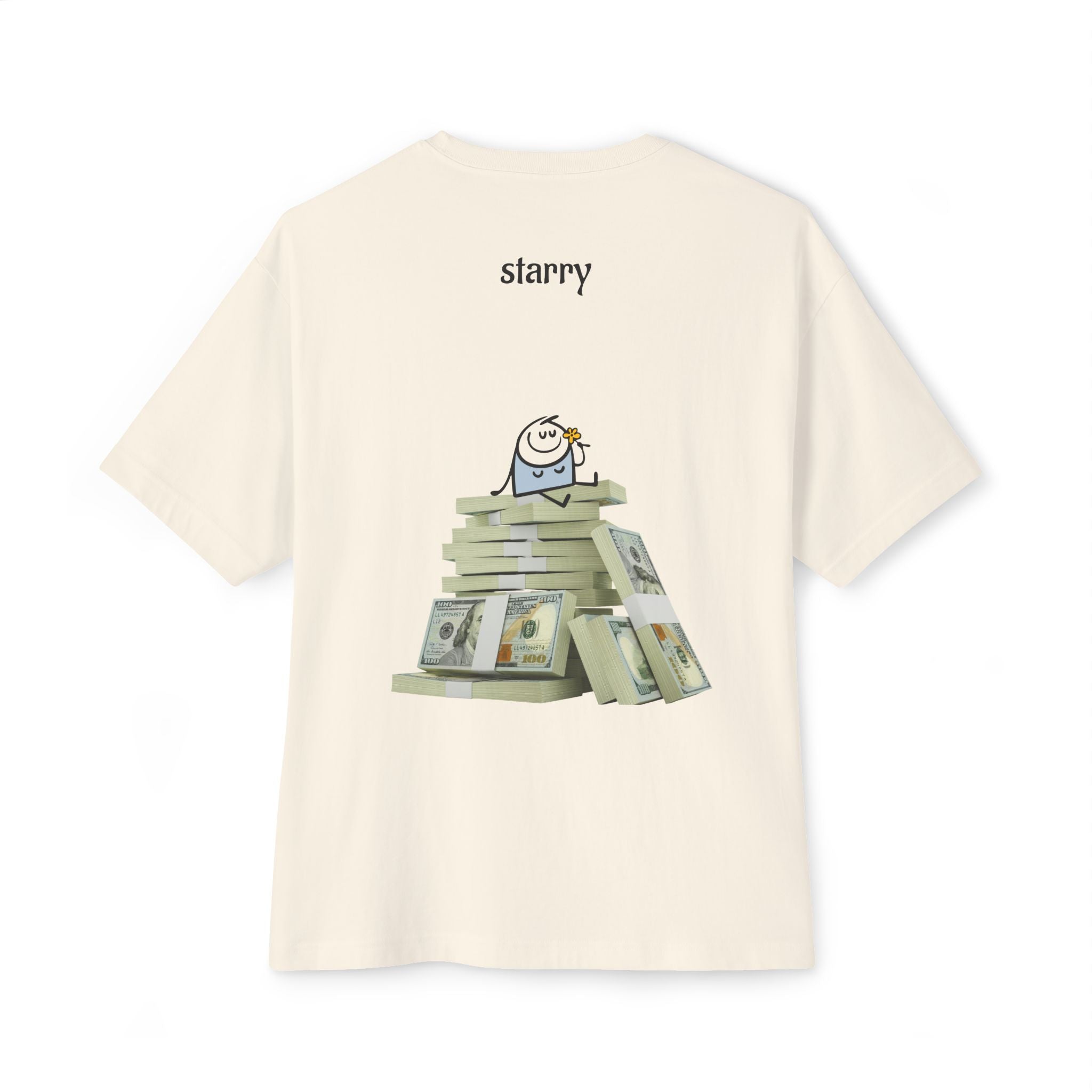 Cash Stack Graphic Boxy Tee