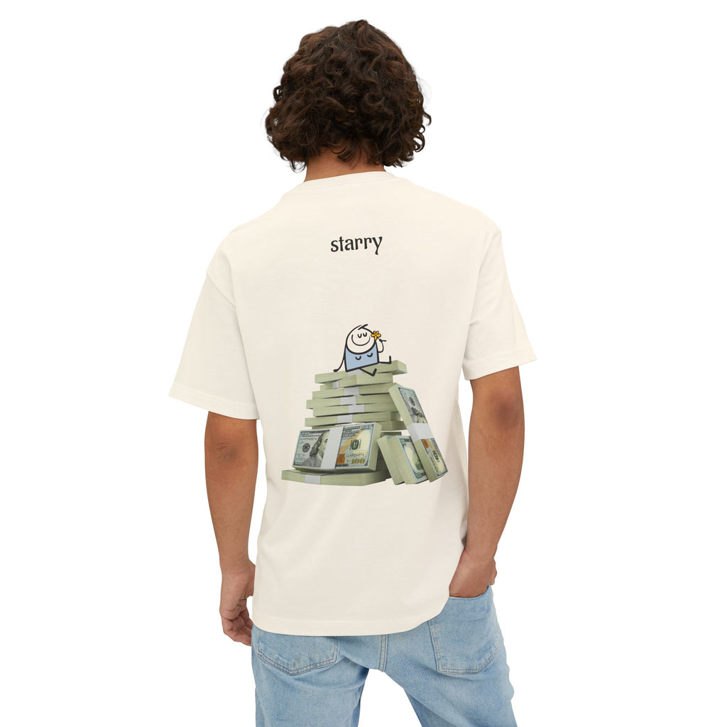 Cash Stack Graphic Boxy Tee
