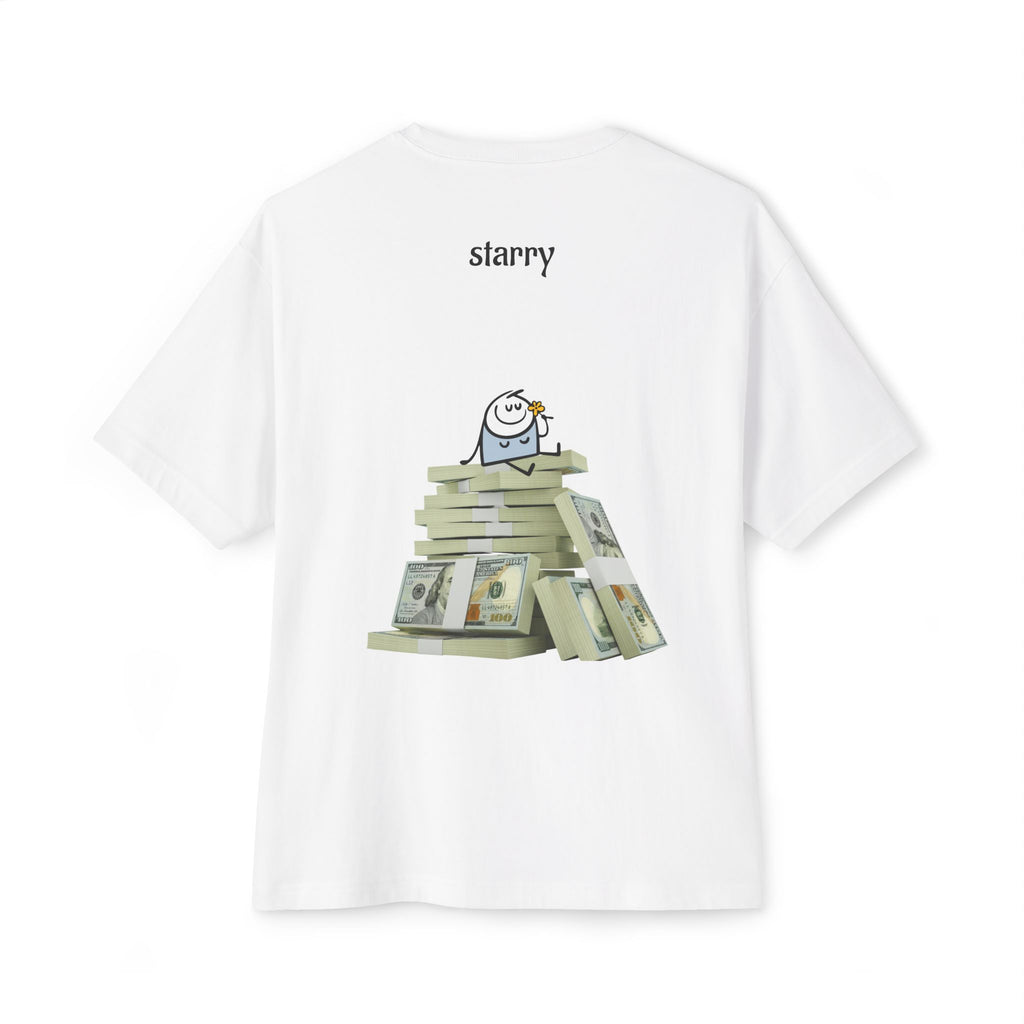 Cash Stack Graphic Boxy Tee