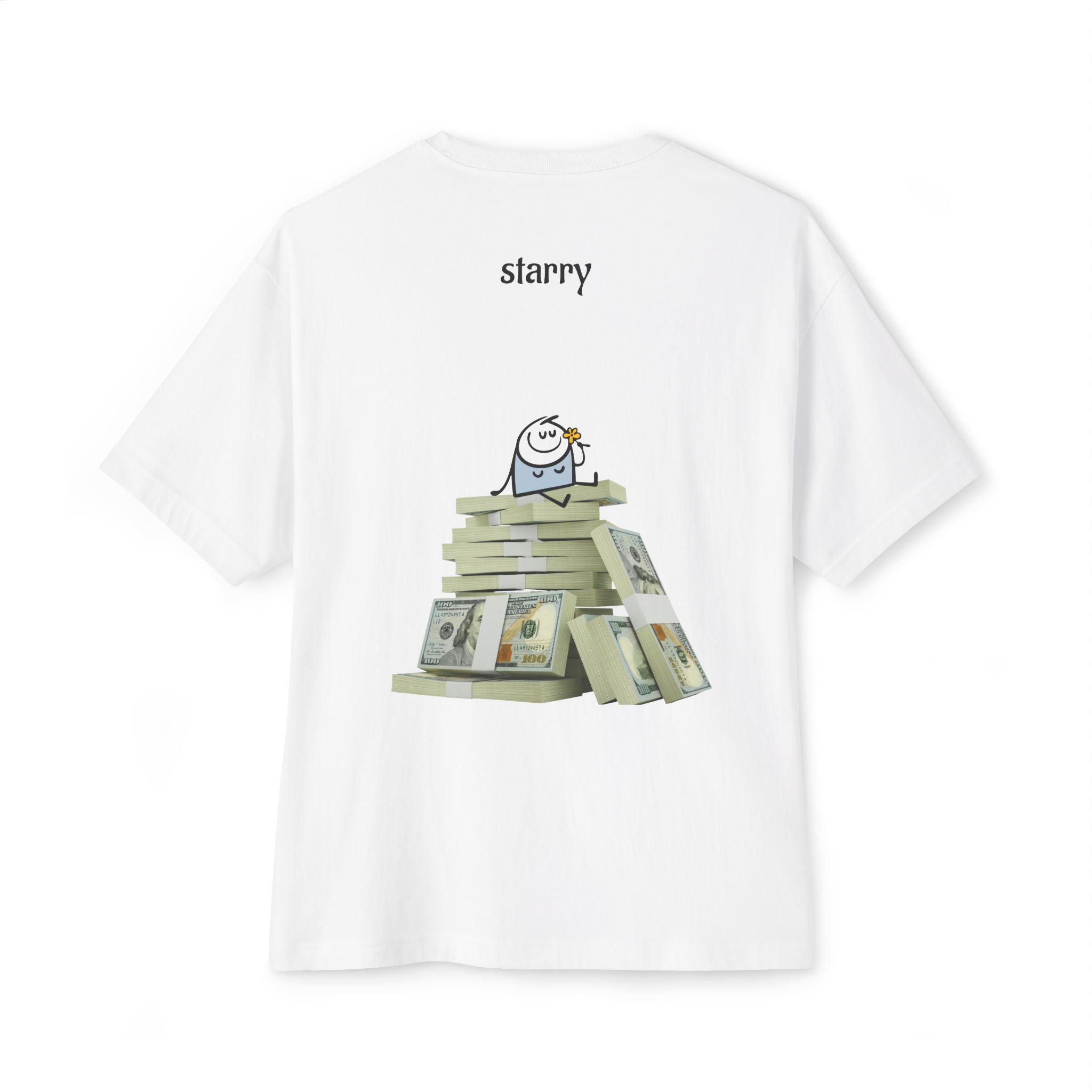Cash Stack Graphic Boxy Tee
