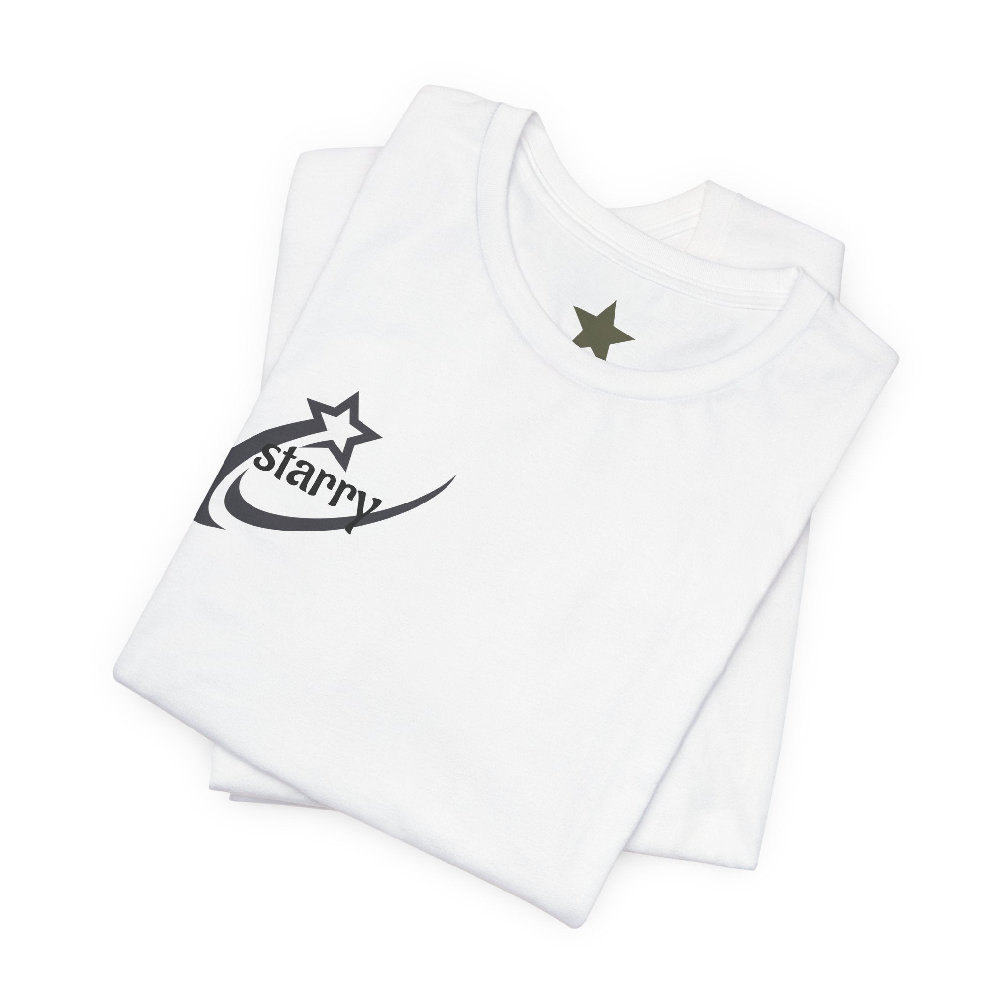 Starry Shooting Star Tee — Retro Celestial Graphic T‑Shirt