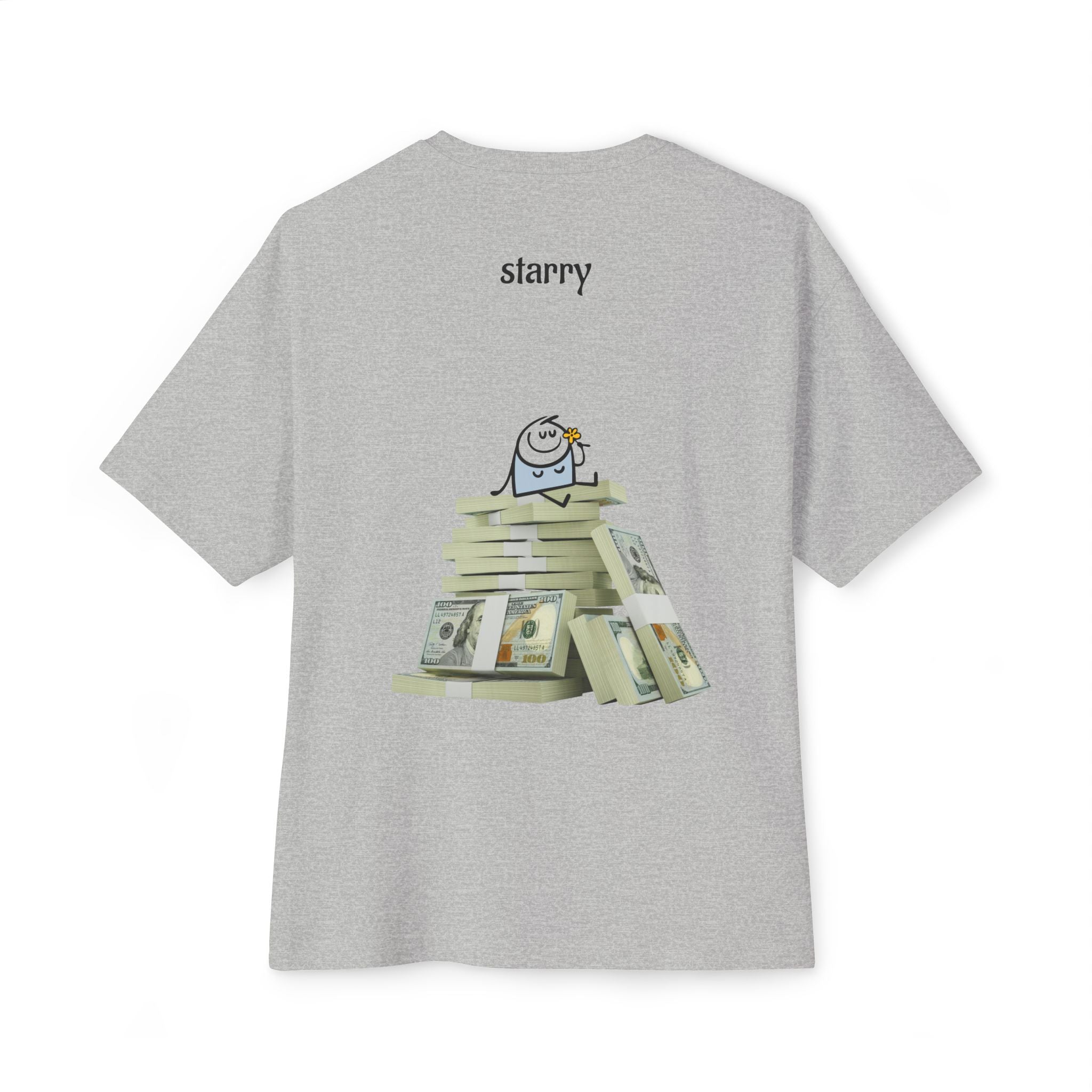 Cash Stack Graphic Boxy Tee