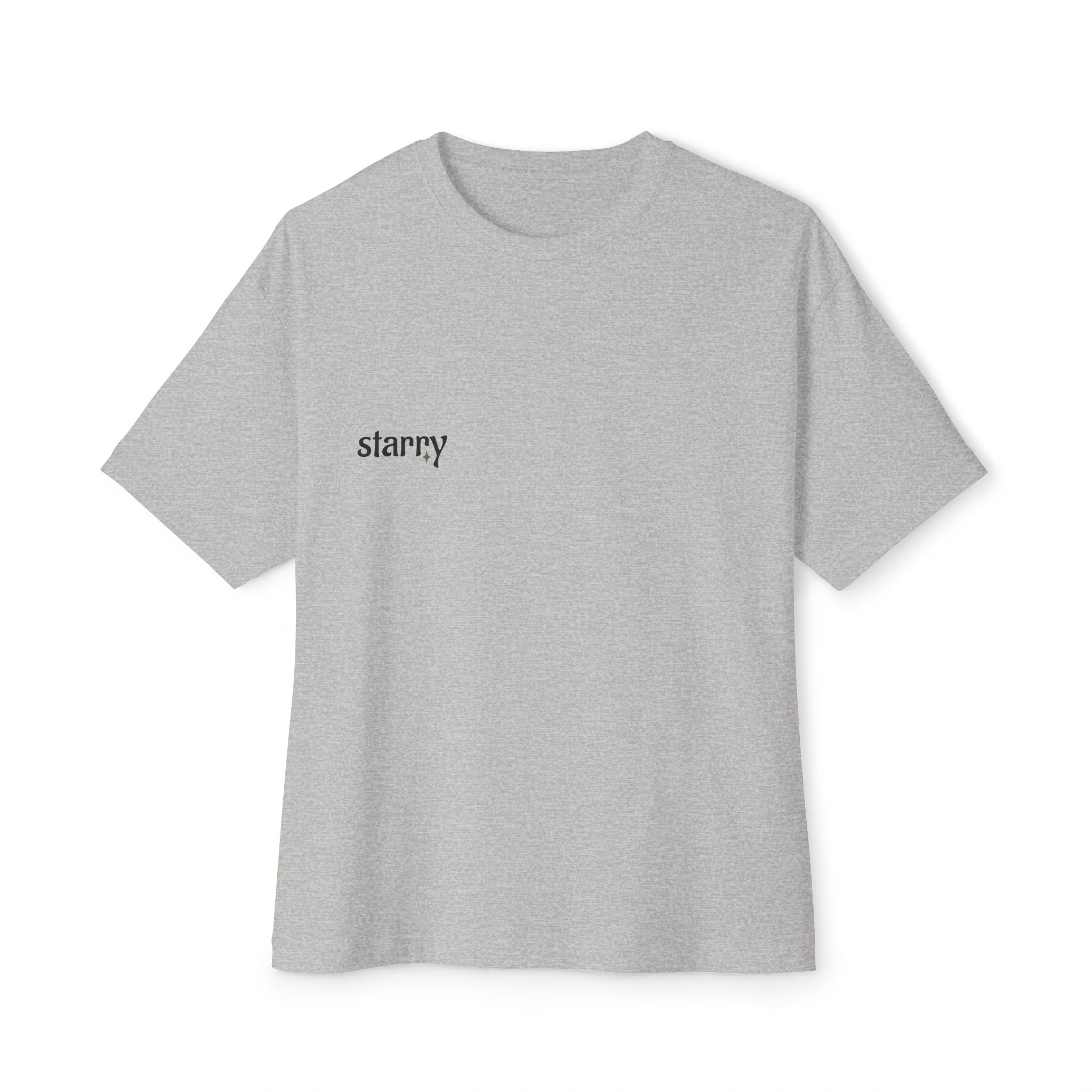 Boxy Tee — 'starry' Fishing Sunset Graphic Shirt