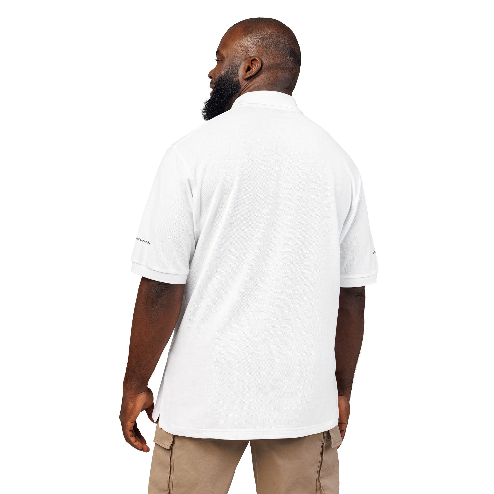 Embroidered "Starry" Polo Shirt — Casual Golf & Everyday Collared Tee
