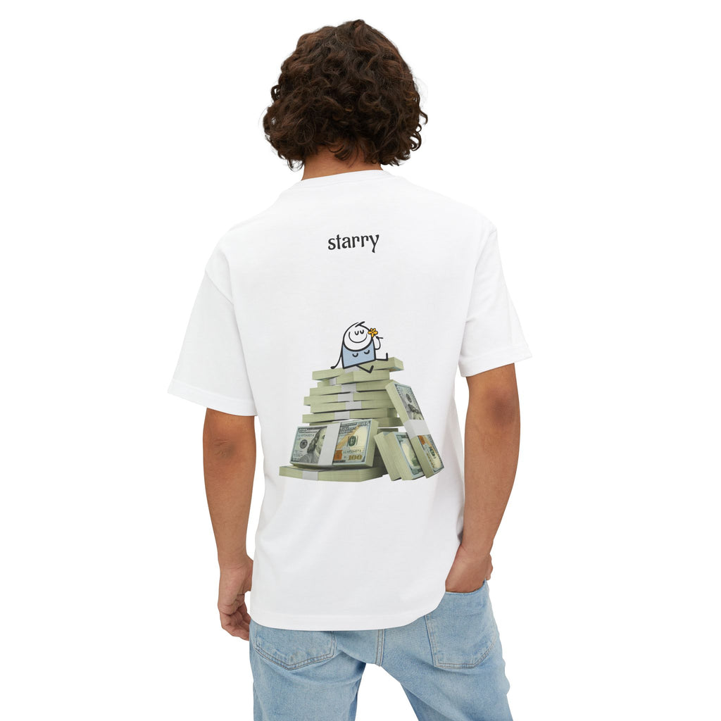 Cash Stack Graphic Boxy Tee