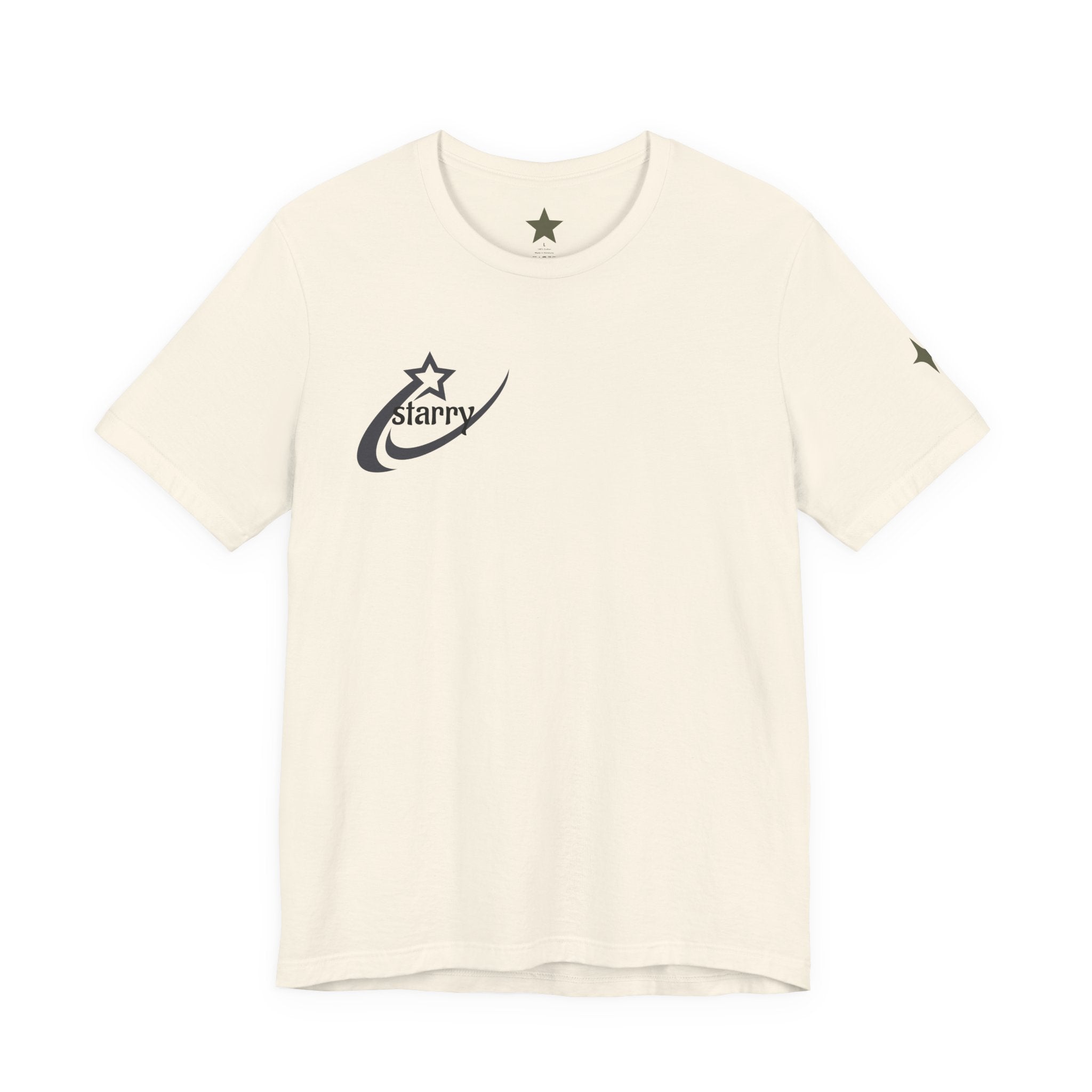 Starry Shooting Star Tee — Retro Celestial Graphic T‑Shirt