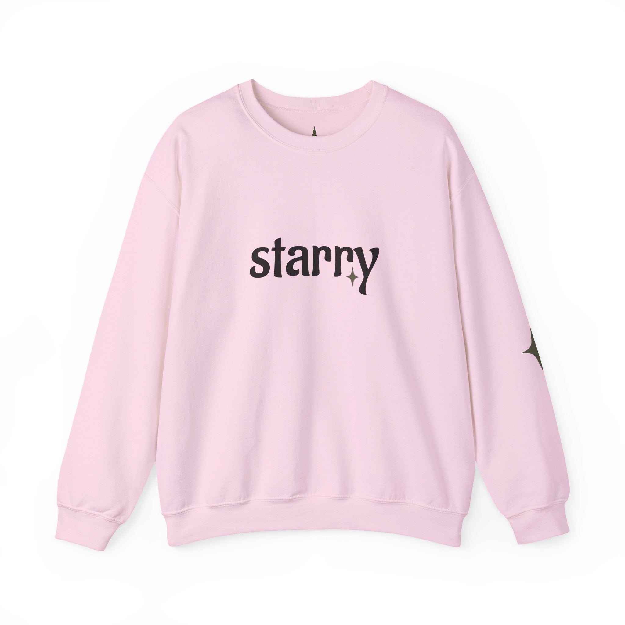 Starry Graphic Sweatshirt — Astrological Retro Stars Crewneck