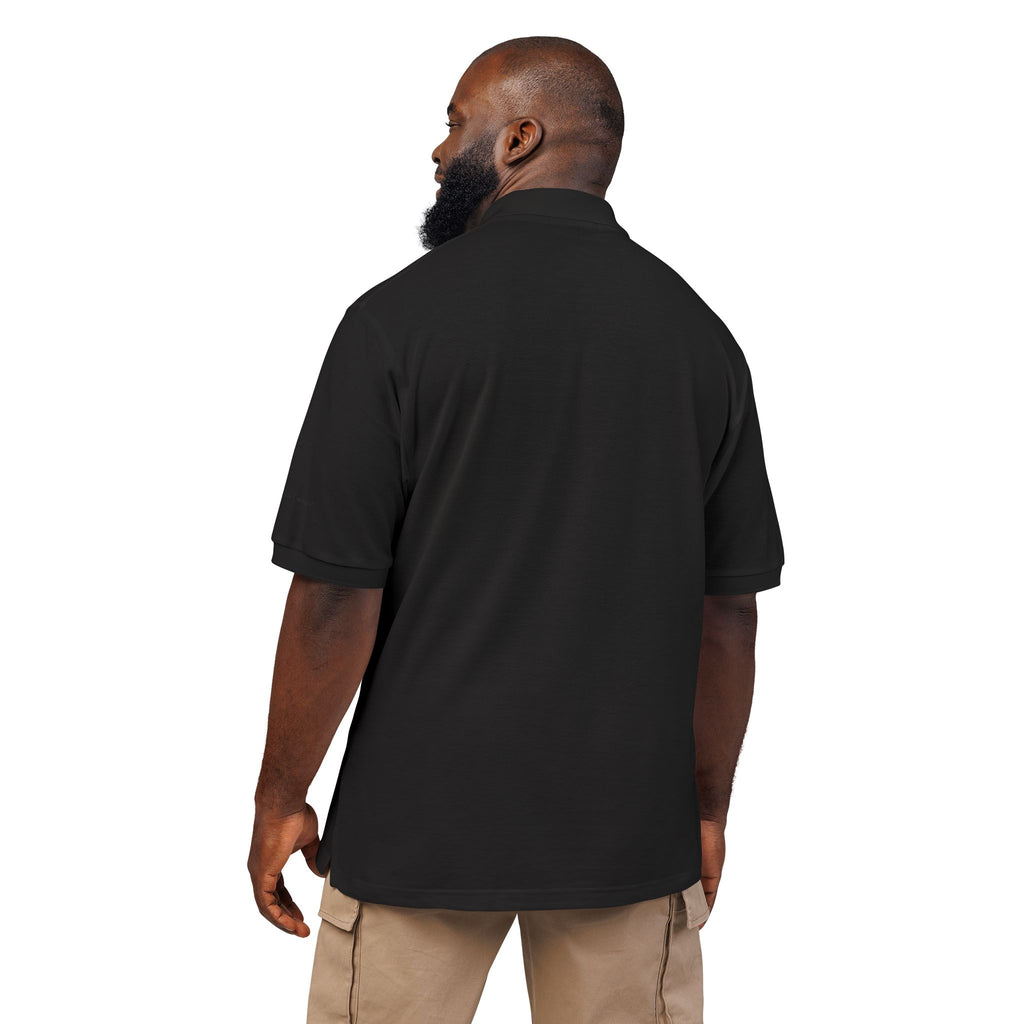 Embroidered "Starry" Polo Shirt — Casual Golf & Everyday Collared Tee
