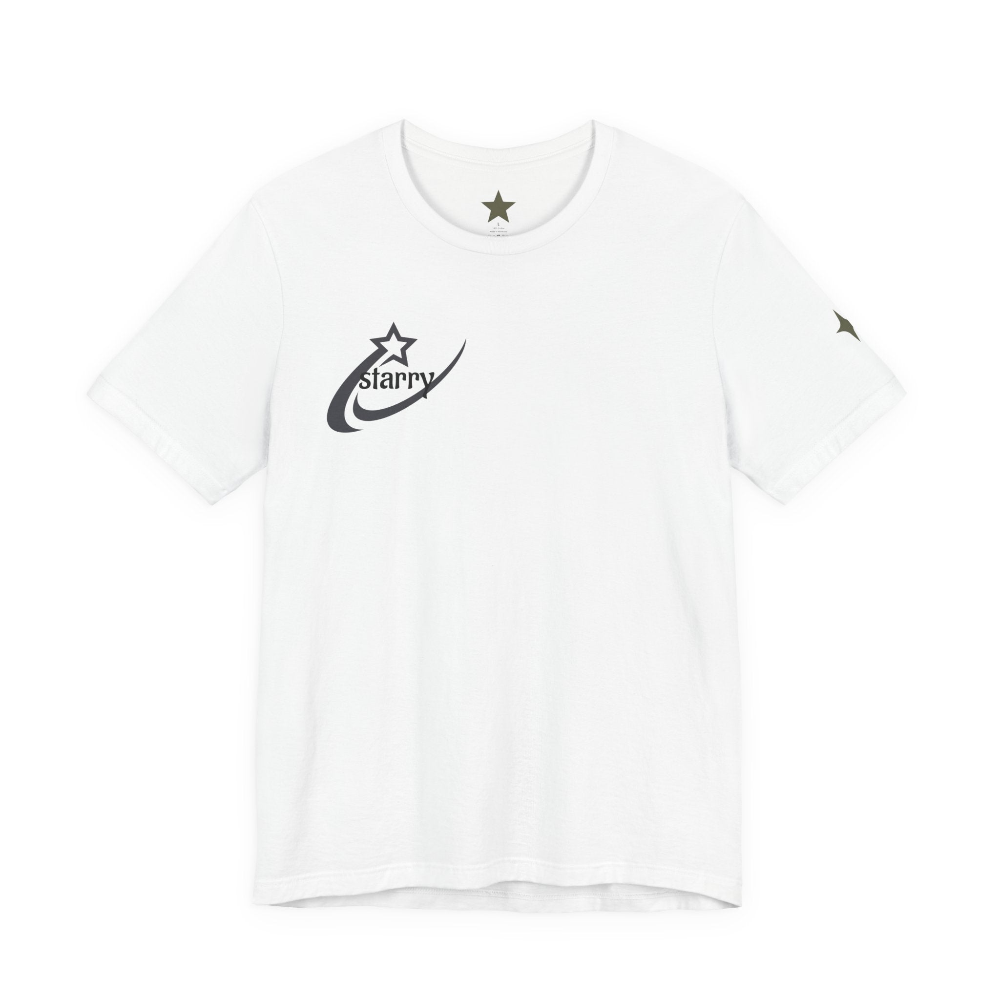 Starry Shooting Star Tee — Retro Celestial Graphic T‑Shirt