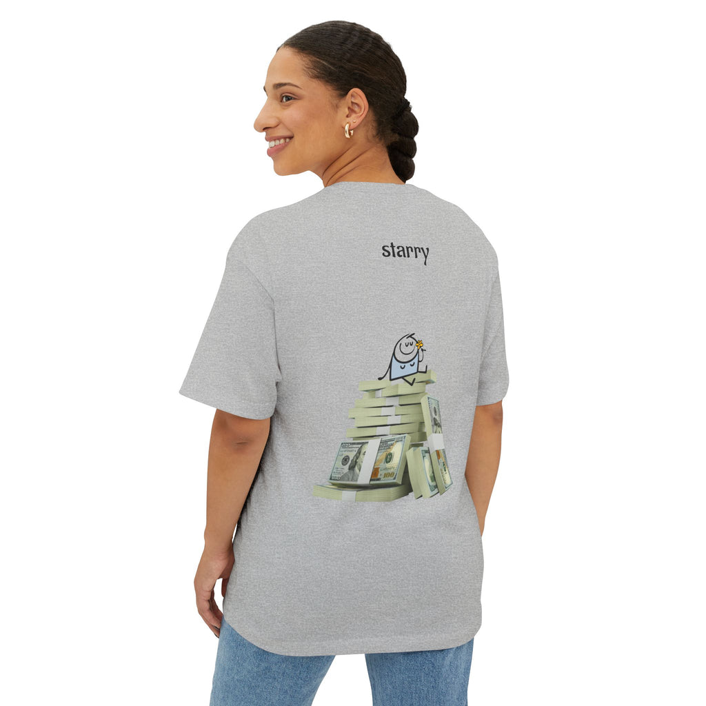 Cash Stack Graphic Boxy Tee