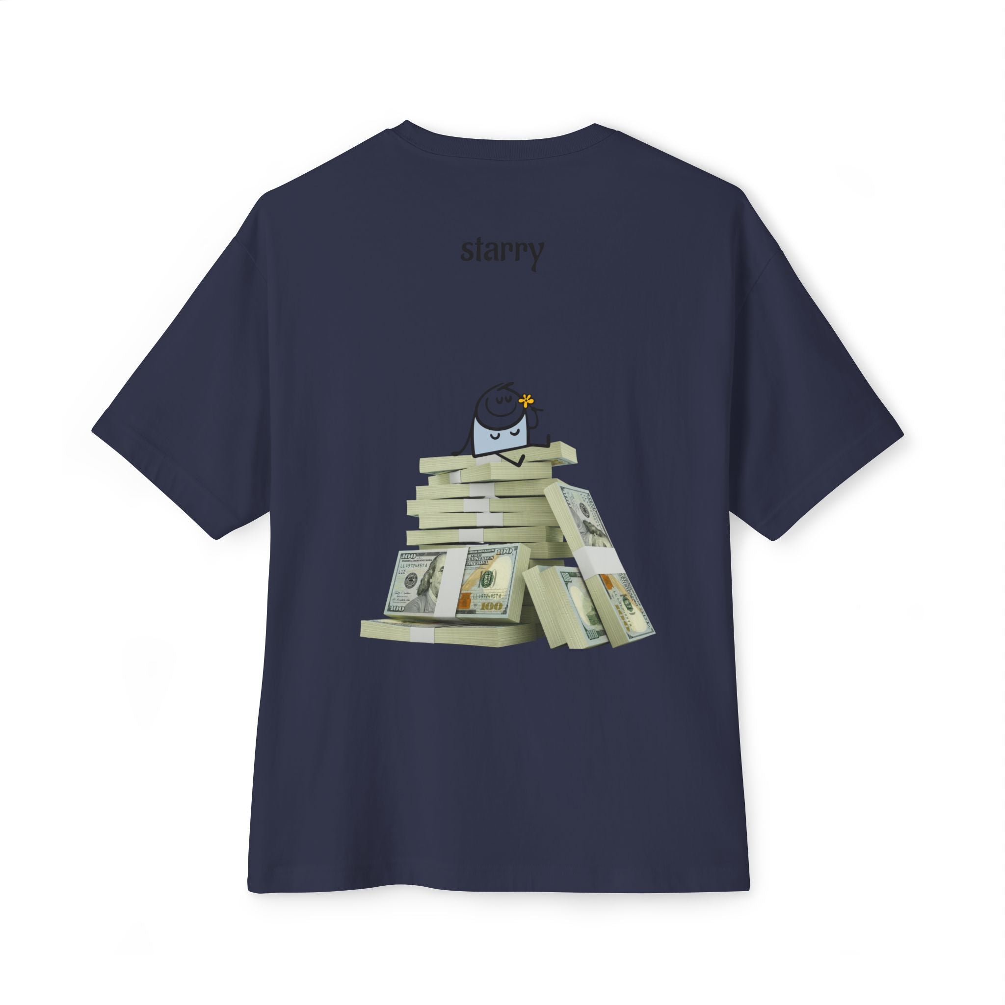 Cash Stack Graphic Boxy Tee