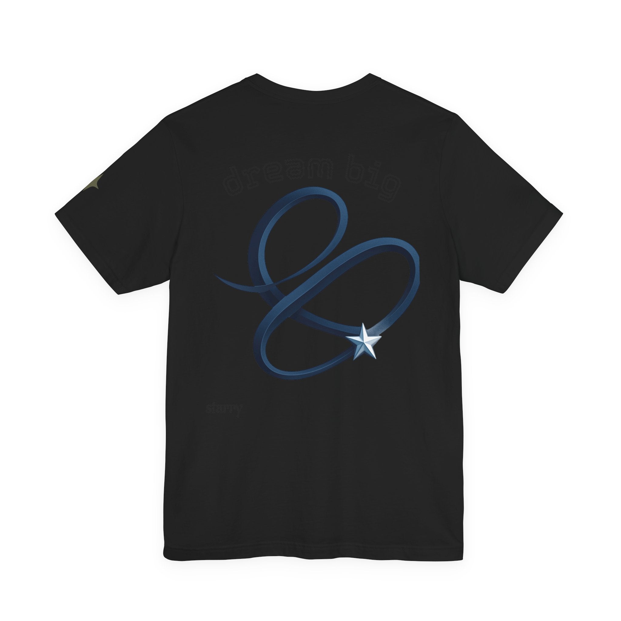 Starry Shooting Star Tee — Retro Celestial Graphic T‑Shirt