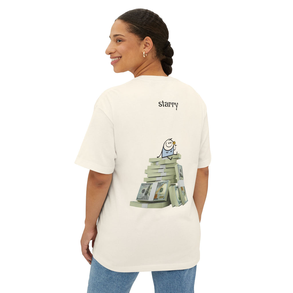 Cash Stack Graphic Boxy Tee