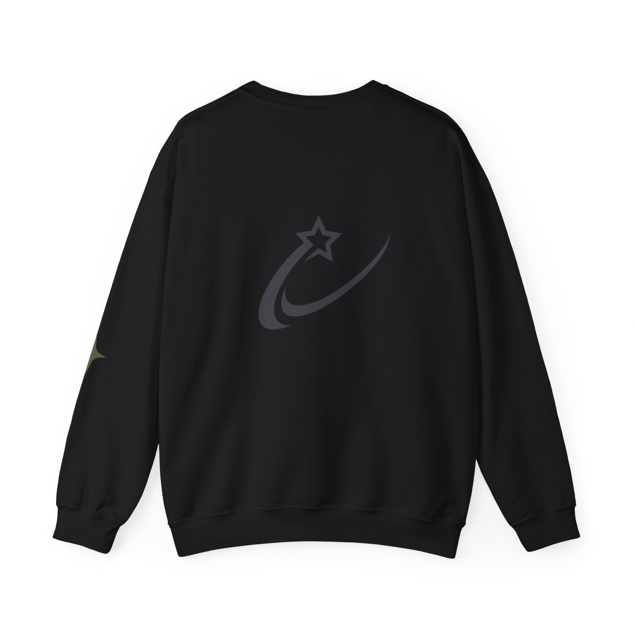 Starry Graphic Sweatshirt — Astrological Retro Stars Crewneck