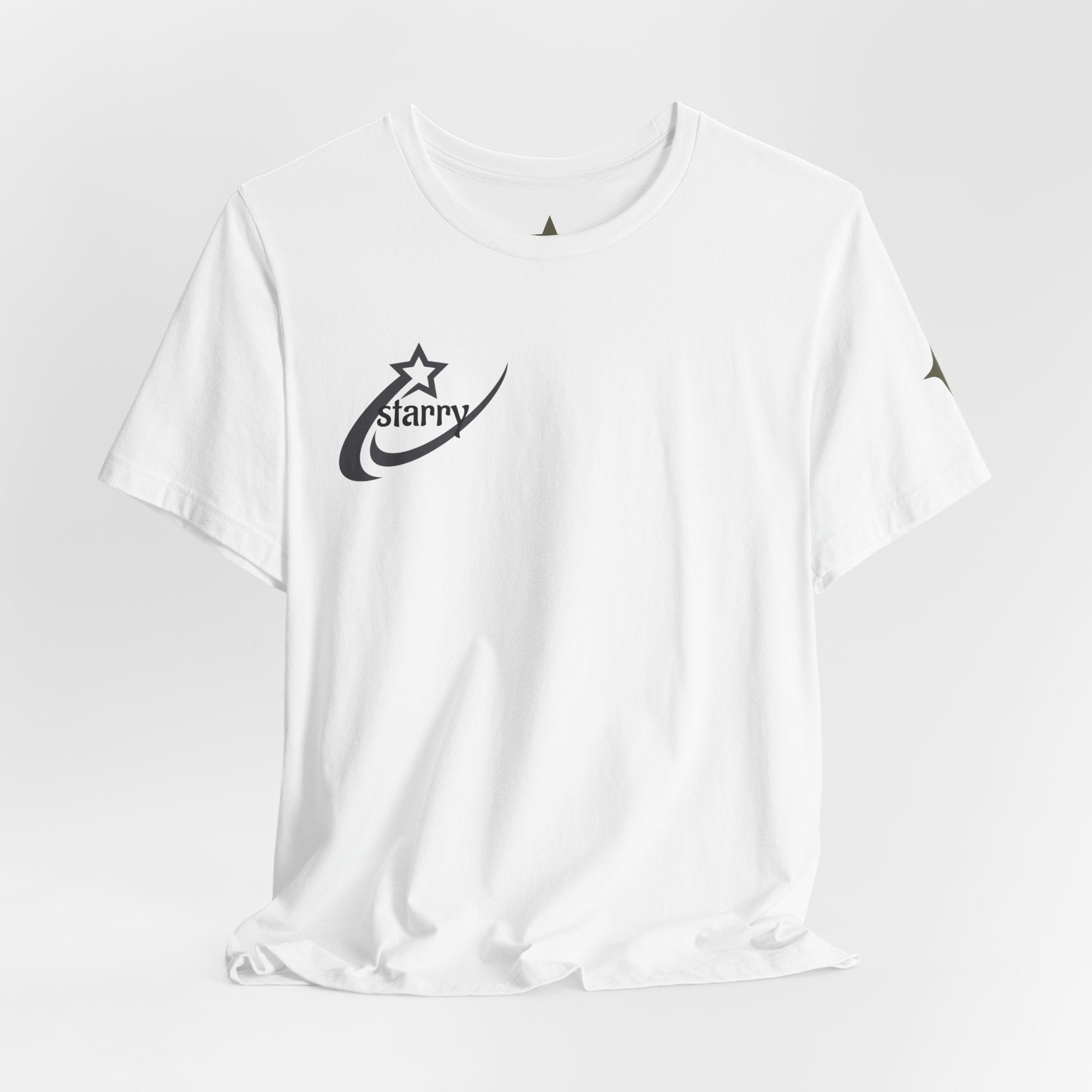 Starry Shooting Star Tee — Retro Celestial Graphic T‑Shirt