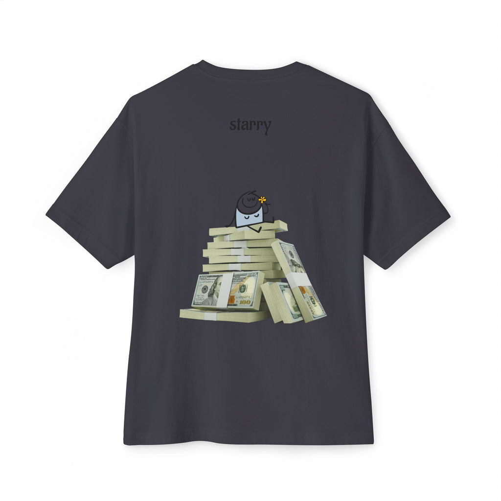 Cash Stack Graphic Boxy Tee