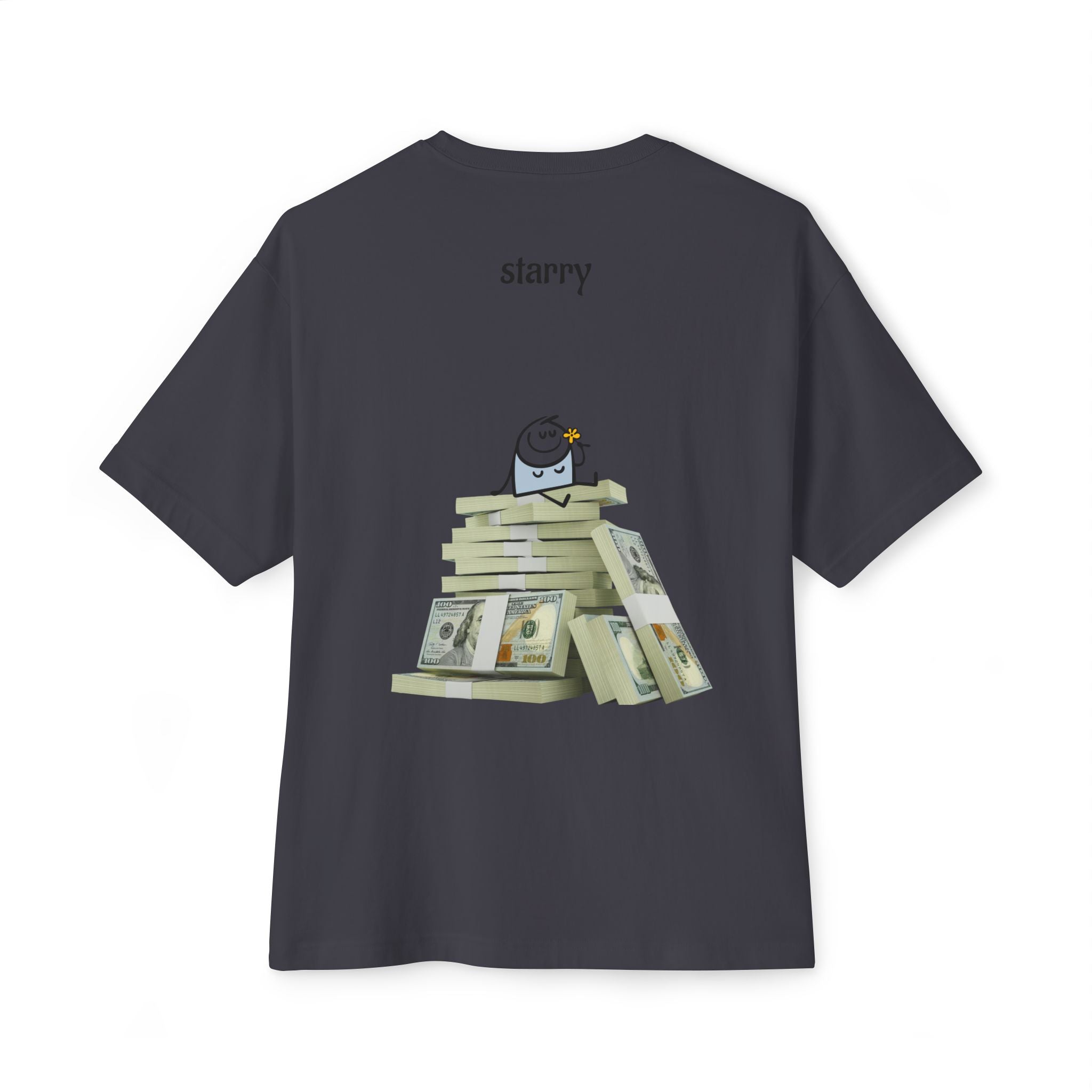Cash Stack Graphic Boxy Tee