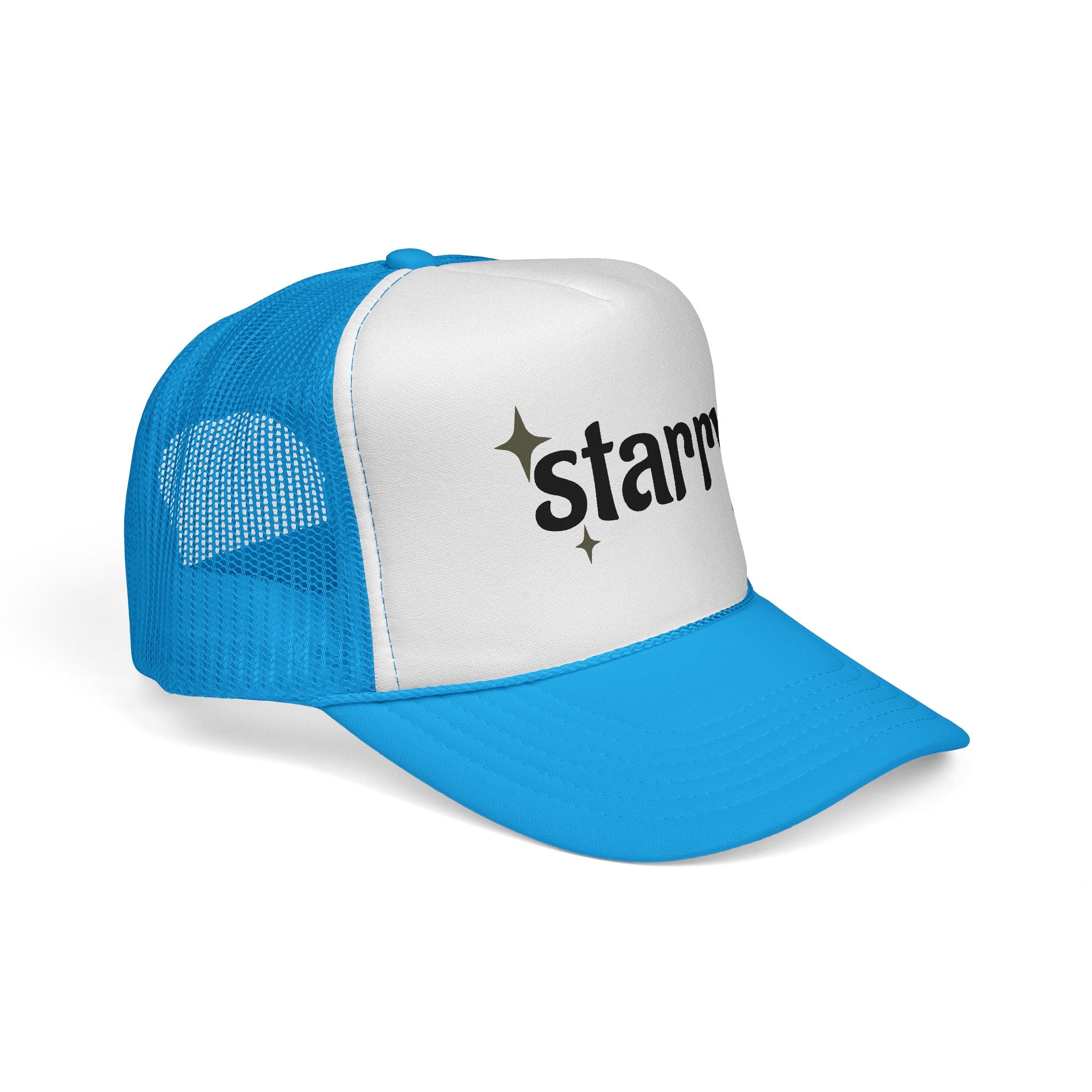 Starry Trucker Cap – Retro Sparkle Mesh Hat